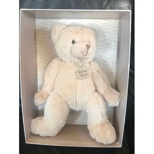 Doudou Histoire D'ours Peluche Ours Beige Tout Doux 46  Cm