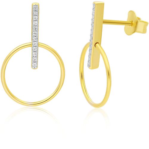Boucles D'oreille Femme Bijoux Gioiapura Offre ?L?Gant Cod. Ins029or137rhwh Gioiapura