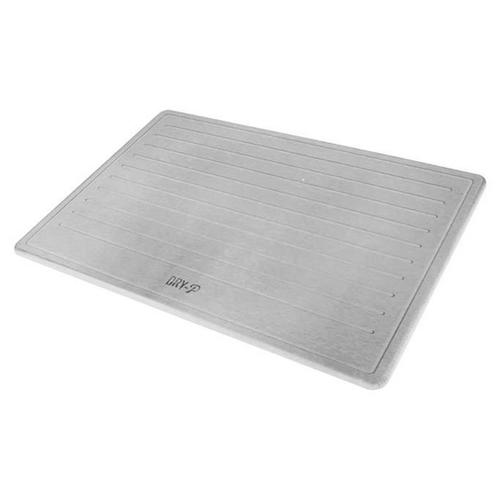 Paris Prix - Tapis De Propreté Pour Chien "Pierre" 48cm Gris