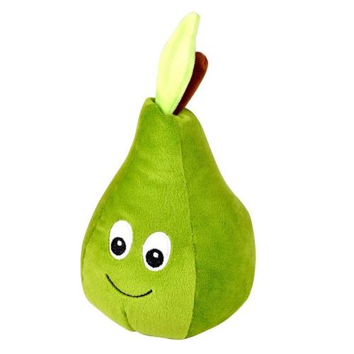 Paris Prix - Peluche Pour Chien "Poire" 18cm Vert