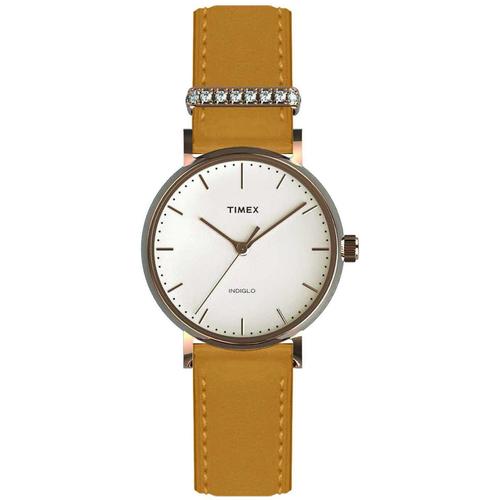 Montre Seul Le Temps Femme Timex Fairfield Crystal Offre Informel Cod. Tw2r70200