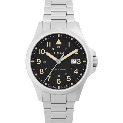 Montre Seul Le Temps Homme Timex Expedition North Field Solar Classique Cod. Tw2v41600 Timex