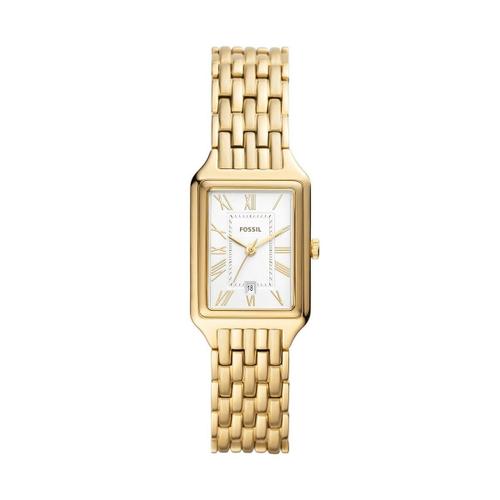 Montre Femme Fossil En Acier Jaune