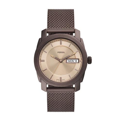 Montre Homme Fossil Machine En Acier Gris