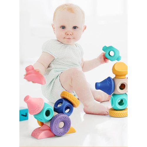 Jouet éveil bébé 3 6 9 12 mois, Jouet bébé jeux montessori Jouets  d'activité et de développement bebe jouet dentition
