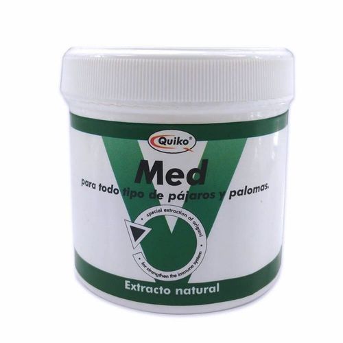 Poudre Antibactérienne Naturelle Quiko Med, Pour Tous Types D'oiseaux Bateau 250 Gr