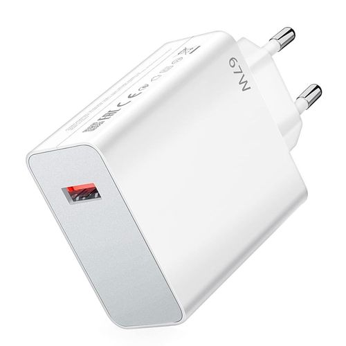 Chargeur Secteur Rapide 67w Compatible Avec Xiaomi Redmi Note 13 Pro, Note 13 5g, Note 13 4g, Redmi 13c - E.F.Connection