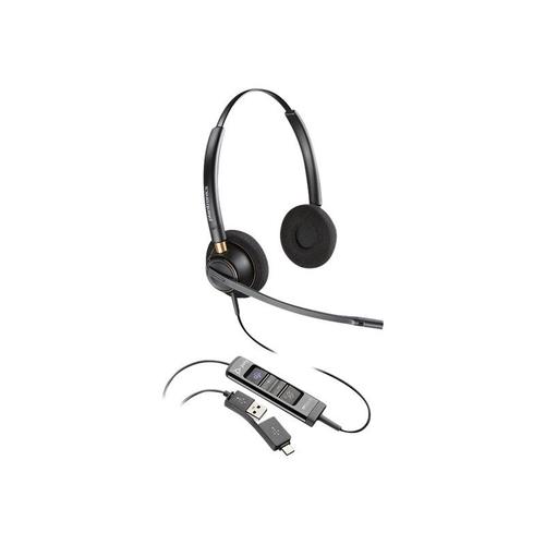 Poly EncorePro 525-M - Micro-casque - sur-oreille - filaire - USB-A, USB-C