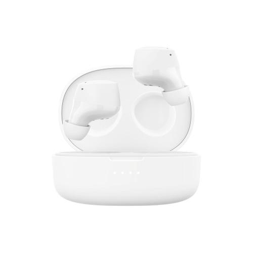 Belkin SoundForm Bolt - Écouteurs sans fil avec micro - intra-auriculaire - Bluetooth - blanc