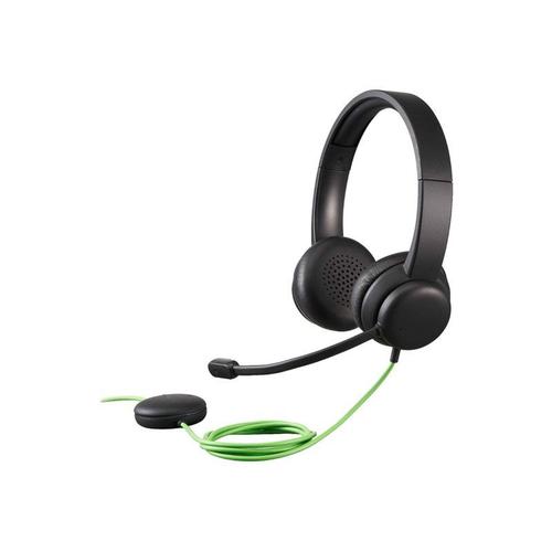 Acer AHW250 - Retail Pack - micro-casque - sur-oreille - filaire - USB-A - noir