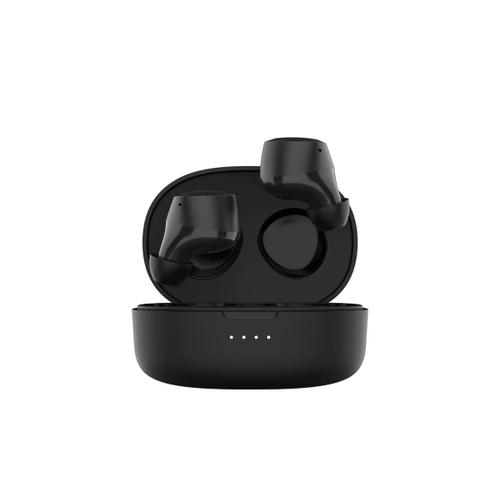 Belkin SoundForm Bolt - Écouteurs sans fil avec micro - intra-auriculaire - Bluetooth - noir - pour Apple iPhone 14, 14 Plus, 14 Pro, 14 Pro Max; Samsung Galaxy S22 5G, S22 Ultra 5G, S22+ 5G