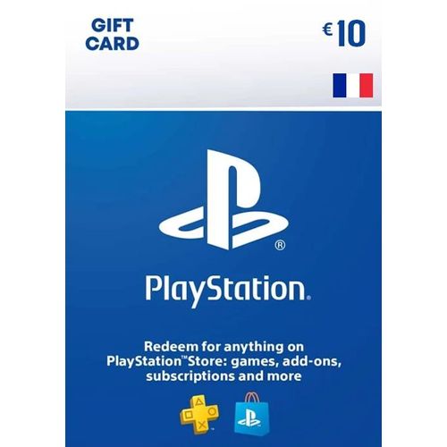 Carte Playstation Network Psn 10 Eur France
