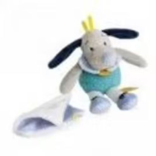 Doudou Pantin - Chien - Bleu - Collection Pepin Et Pollen