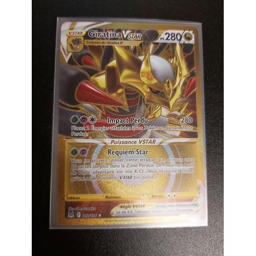 Pokémon Giratina Vstar 212/196 Gold Origine Perdue Eb11 Fr