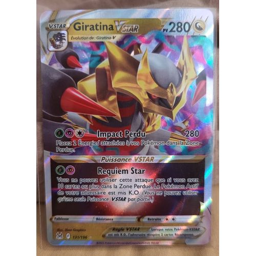 Carte Pokémon Giratina Vstar