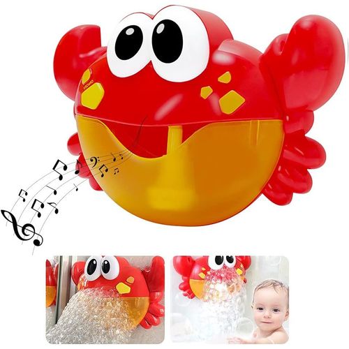 Jouet Machine À Bulle Crabe, Bulle De Crabe De Bain Avec Musique, Machine À Bulles De Crabe Pour Enfants,Cadeaux Pour Jouets De Douche De Bébé