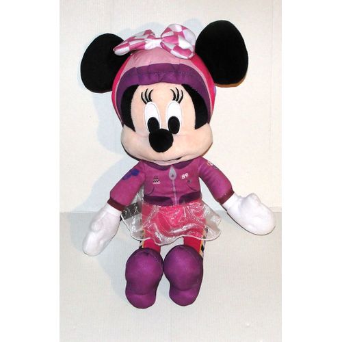 Peluche Minnie Combinaison De Sport Play By Play - Doudou Souris Disney 42 Cm
