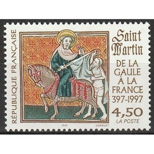 Timbre 1997 Neuf** Saint Martin De La Gaule À La France N° 3078