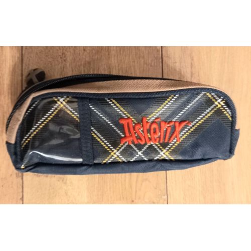 Trousse Asterix Enfant Ecole 2 Rangements Double Face Porte Clef Potion Magique