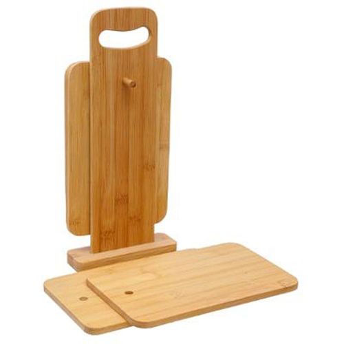 Planche À Tapas & Support "Bambou" 36cm Naturel