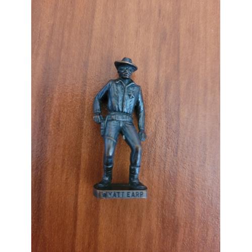 Figurine Wyatt Earp En Métal Vintage - Kinder