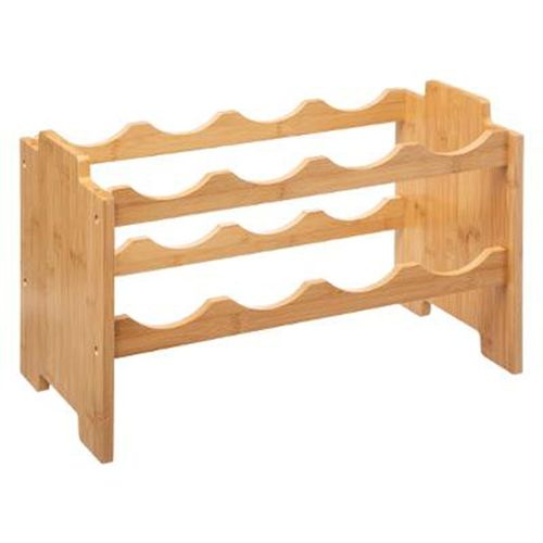 Porte Bouteilles "Bambou" 46cm Naturel