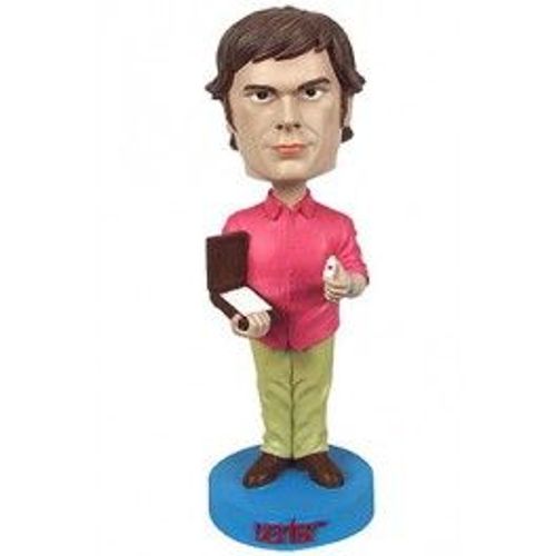 Dexter Bobble Head Blood Spatter Analyst Sdcc 2013 Exclusive 18 Cm