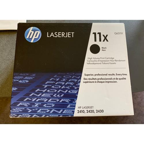 QUALITONER - x1 Toner - Q6511X Noir - Compatible pour HP LaserJet 2400 HP LaserJet 2410 HP LaserJet 2420 HP LaserJet 2420d HP LaserJet 2420dn HP LaserJet 2420n HP LaserJet 2430dtn HP LaserJet 2430n