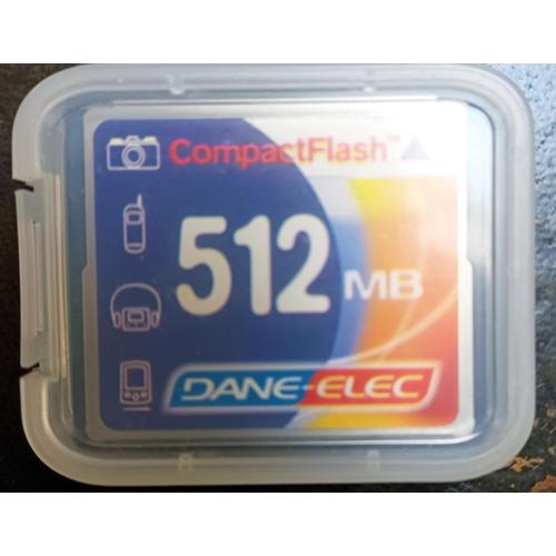 Carte mémoire SanDisk CompactFlash 512 MB