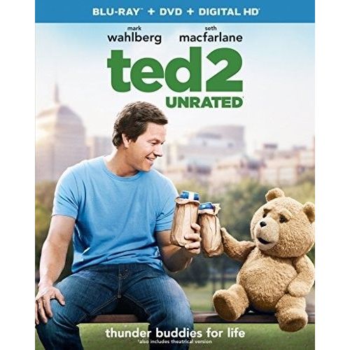 Ted 2 [Blu-Ray] With Dvd, Uv/Hd Digital Copy, 2 Pack, Digitally Mastered In Hd, Digital Copy, Slipsleeve Packaging, Snap Case