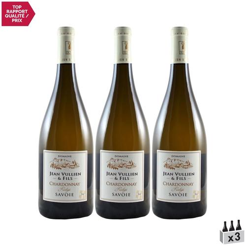 Domaine Jean Vullien Et Fils Vin De Savoie Chardonnay Cuvée Prestige Blanc 2020 X3