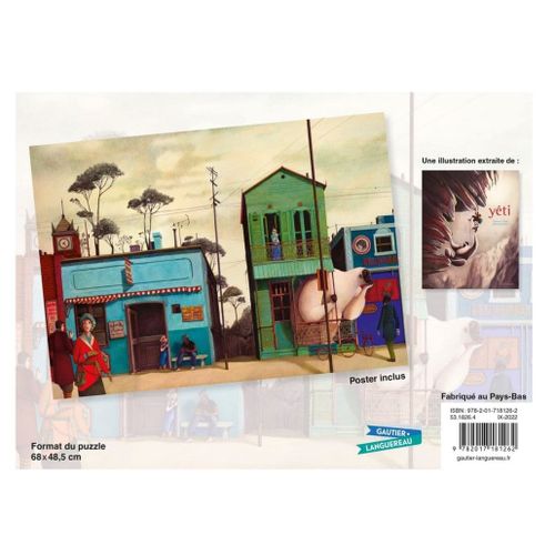 Puzzle Signature 1000 Pièces Yéti - Avec Un Poster Inclus