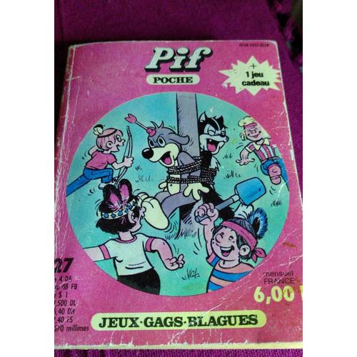 Pif Poche 227 - Jeux Gags Blagues - Pif Et Hercule En Colonie De Vacances 162 Pages Par José Cabrero Arnal - Mensuel De 1984