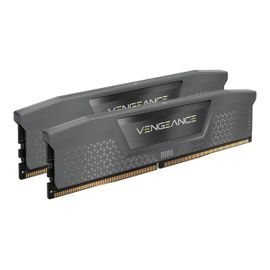 CORSAIR Vengeance - DDR5 - kit - 32 Go: 2 x 16 Go - DIMM 288 broches - 5600 MT/s / PC5-44800 - CL36 - 1.25 V - gris clair