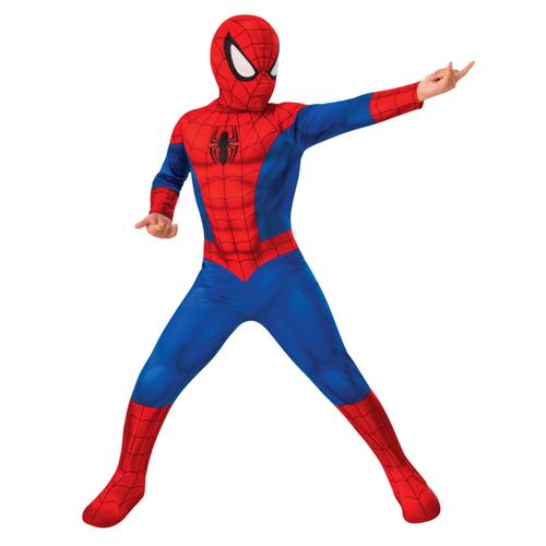 Déguisement Classique Sensation Ultimate Spiderman Enfant - Taille: 7 À 8 Ans (117 À 128 Cm)