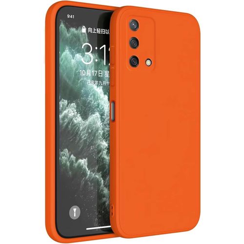 Coque Pour Oppo A74 (4g) (6.43"" Inches) Etui Housse, Protecteur De Peau En Silicone Tpu - Orange