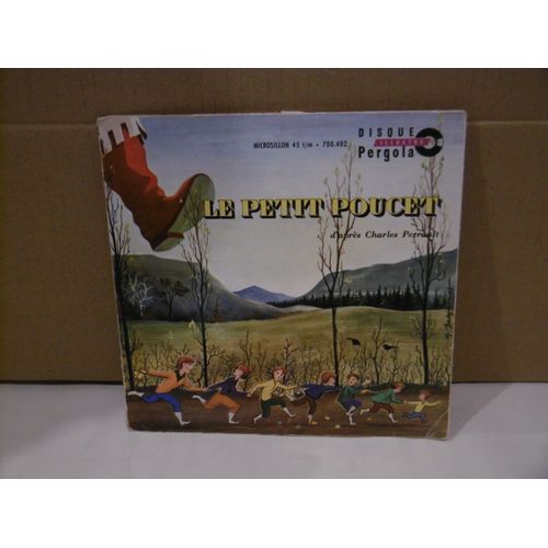 Le Petit Poucet Raconté Par Jean Le Maitre - Livre Disque