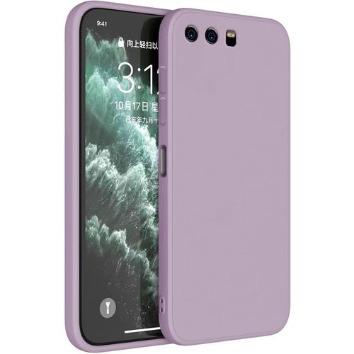 Coque Pour Huawei P10 (5.1"" Inches) Etui Housse, Protecteur De Peau En Silicone Tpu - Herbe Violette
