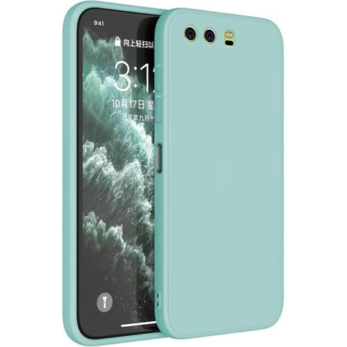Coque Pour Huawei P10 Plus (5.5"" Inches) Etui Housse, Protecteur De Peau En Silicone Tpu - Cyan Clair