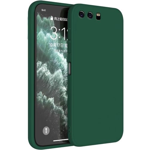 Coque Pour Huawei P10 (5.1"" Inches) Etui Housse, Protecteur De Peau En Silicone Tpu - Vert Foncé