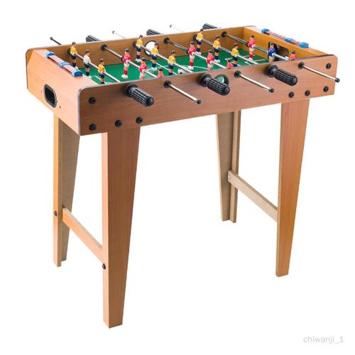 Jeu de bureau de football de table de table de baby-foot en bois pour des adultes d' extérieurs