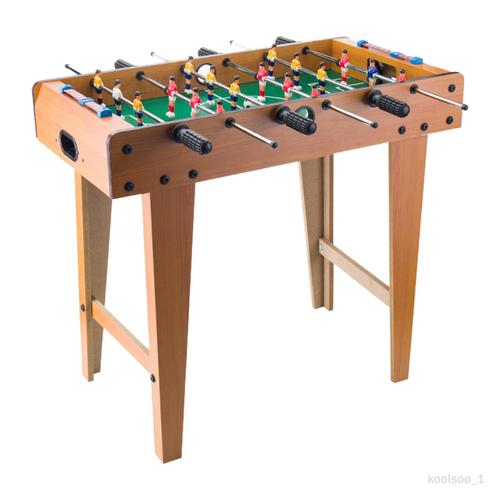 koolsoo Jeu de bureau de football de table de table de baby-foot en bois pour des adultes d' extérieurs