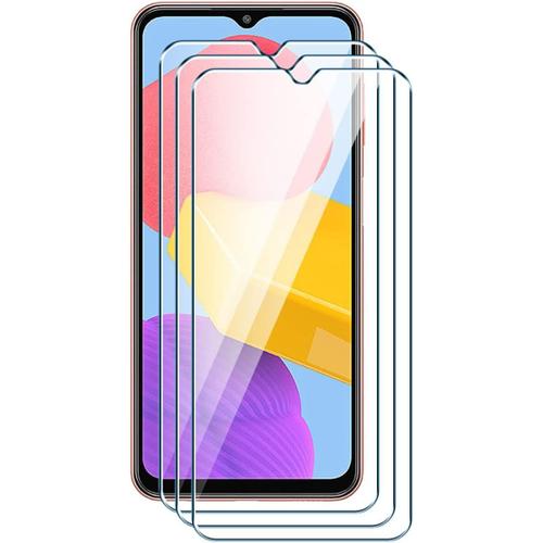 3 Pièces Protecteur D'écran Pour Samsung Galaxy M13 Transparent Verre Trempé Ultra Hd Clair Glass Protecteur Vitre Film Protection Membrane For Samsung Galaxy M13