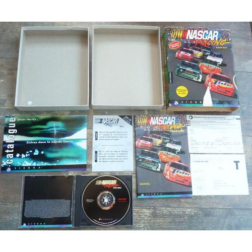 Coffret Nascar Racing Pour Mac, Sierra Simulation De 1996