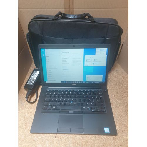 DELL 5480 - 14" Intel Core i5-6300U - 2.4 Ghz - Ram 8 Go - SSD 240 Go + DD 1 To