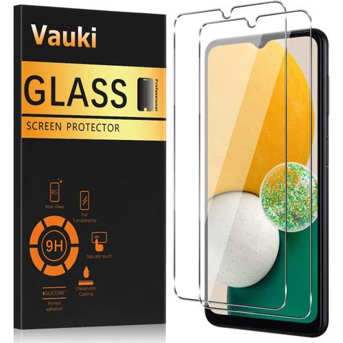 Lot De 2 Verre Trempé Film Protecteur Compatible Avec Samsung Galaxy A13/A32 5g/A12 4g 6.5, Protection Écran Hd Transparent Pour Samsung A13 5g Sans Bulles Anti-Rayures Dureté 9h Glass