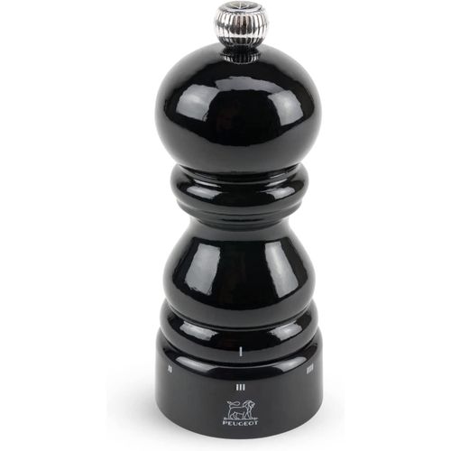 Moulin À Sel Peugeot Paris U'select Bois Laqué Noir 12 Cm