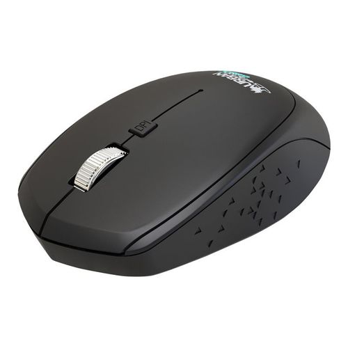 Urban Factory - Souris - 3 boutons - sans fil - 2.4 GHz - récepteur sans fil USB - noir