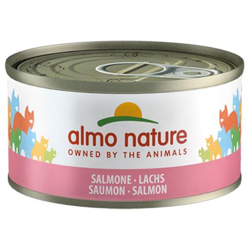 20x70g Saumon (En Gelée) Almo Nature Legend Nourriture Humide Pour Chat + 4 Boîtes Offertes !