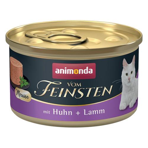 24x85g Adult Poulet & Agneau Animonda Vom Feinsten - Pâtée Pour Chat